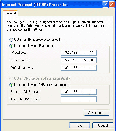 dns address router