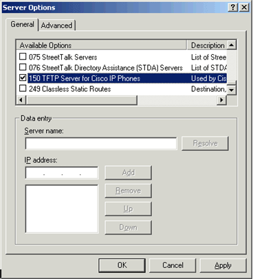 Windows Server 2003 Advanced Server Location