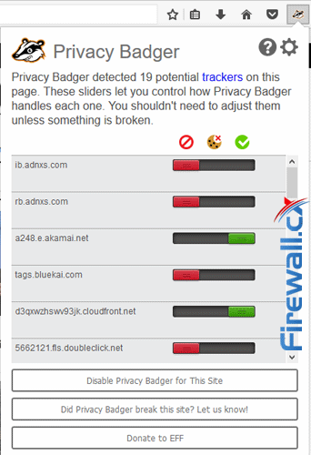 Privacy Badger Help Enforce Anonymous Browsing