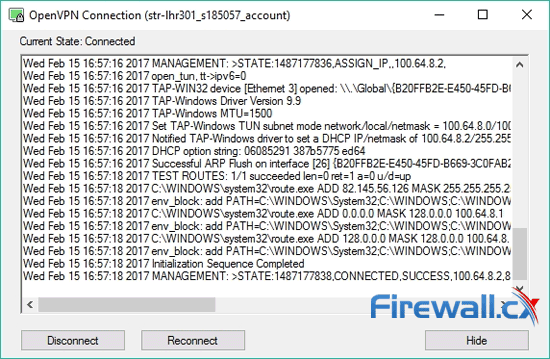 Connecting to StrongVPN using OpenVPN client