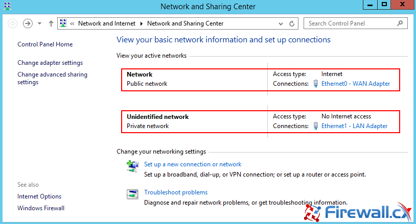 Network interfaces are now bound to the correct network profile