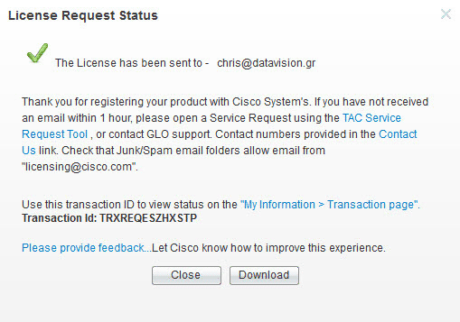 Cisco unity express license delivery