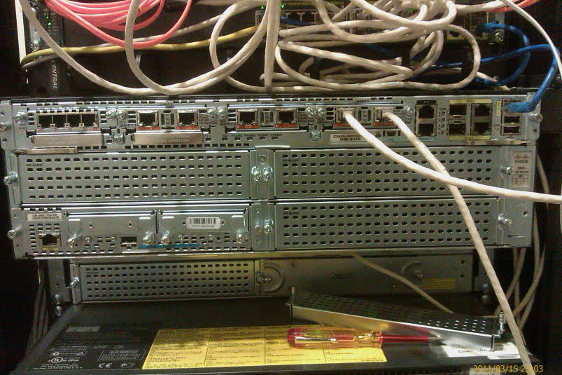 cisco cme 3945 installation