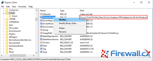 cisco ipsec vpn client through sonicwall setting