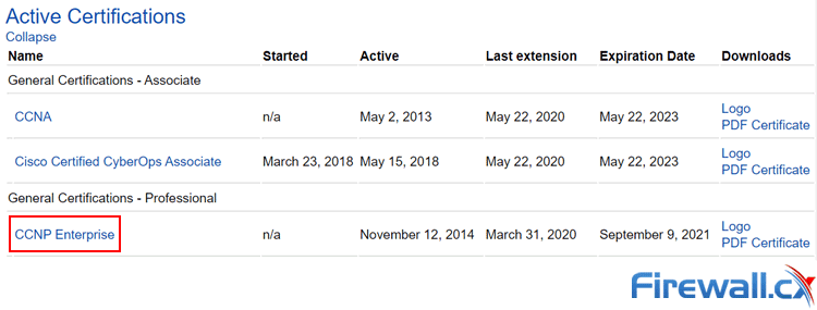 certmetrics certification status before second course approval