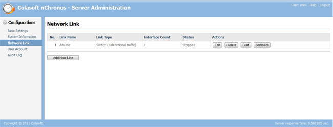 colasoft nchronos network link