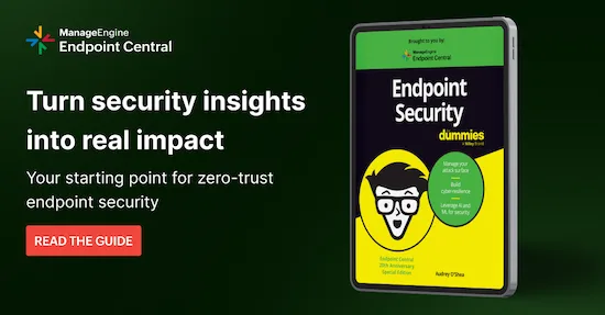 Manageengine endpoint security