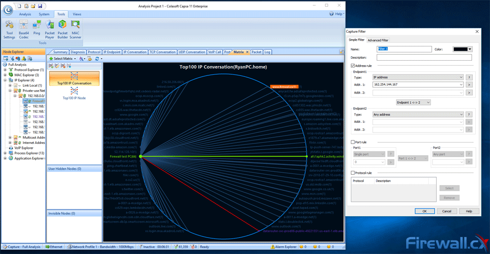 capsa enterprise v11 matrix