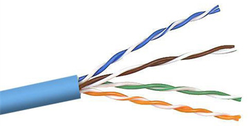 Network Cable stripped - Cable Pairs
