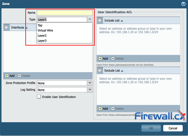 Types of Security Zones in Palo Alto Firewalls