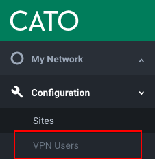 catonetwork sdwan sase vpn users