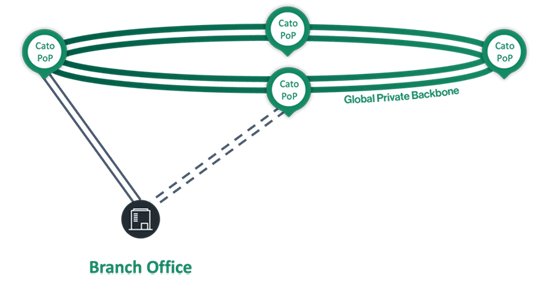 catonetworks sase pop redundancy