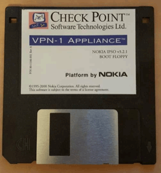 VPN-1 disk for running on a Nokia appliance