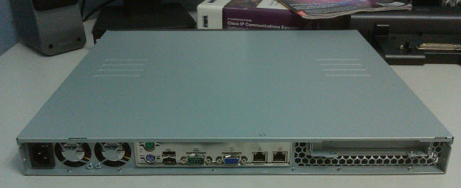 smartcare appliance - rear side