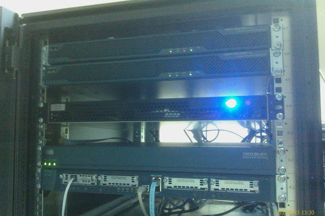Cisco SmartCare applianced installed