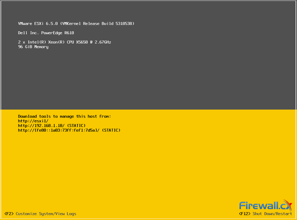 vmware esxi enable ssh via console