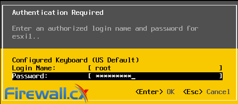 vmware esxi enable ssh via console