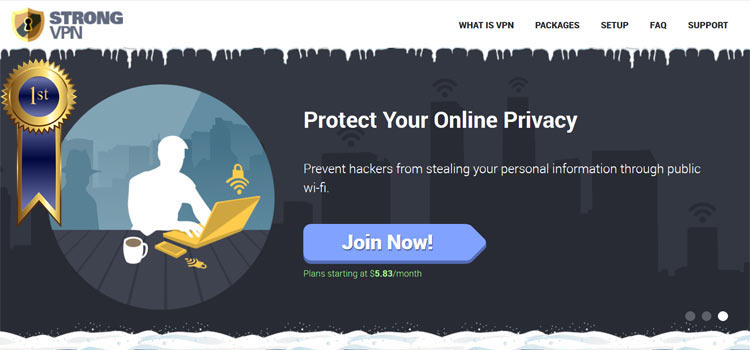 StrongVPN - Best VPN Service