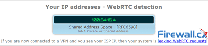 StrongVPN protects against WebRTC leaks