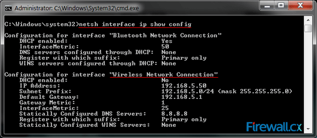 change ip address in windows 7