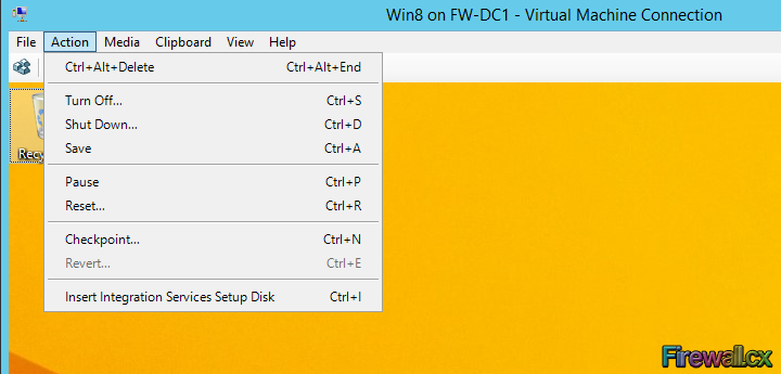 Hyper-V Host Intergration Services installation