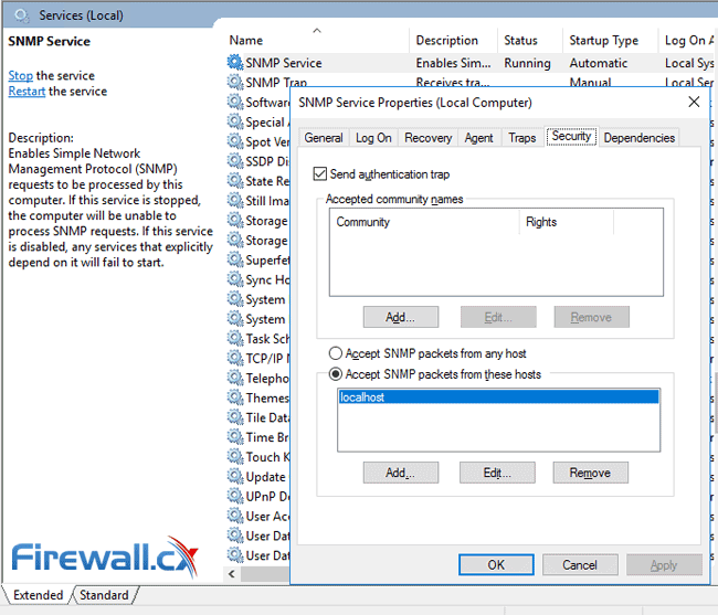 windows server snmp service configuration 1