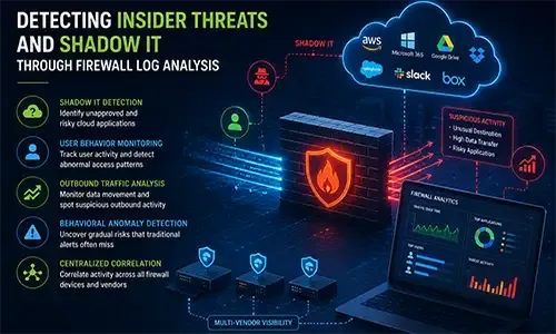 Firewall Analyzer - Detecting Insider Threats and Shadow IT